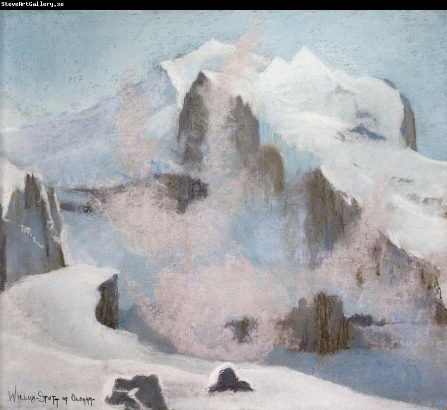 William Stott of Oldham An Alpine Peak